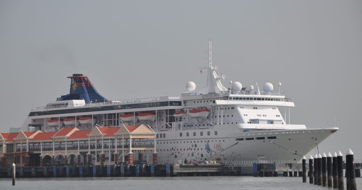 Swettenham Pier Cruise Terminal in Penang, Malaysia