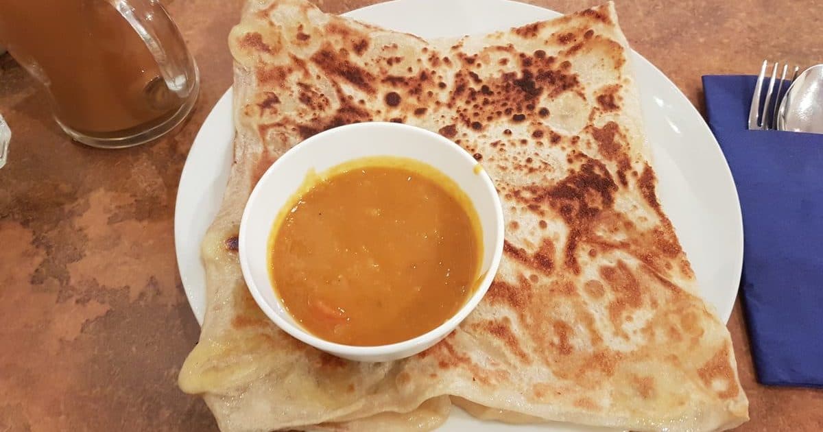 Roti canai on a plate, Malaysian Kopitiam & Mamak Culture Guide